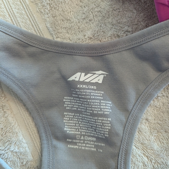 Women's Sports Bra Set - Black, Pink, Blue, Gray.  Set Of 5. - Picture 3 of 7